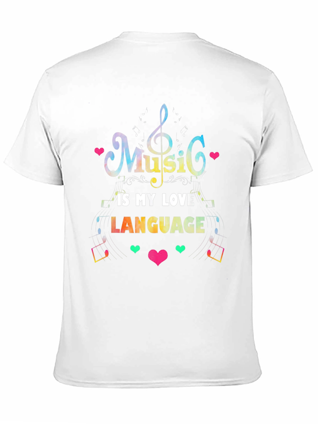Music is My Love Language Graphic Tee