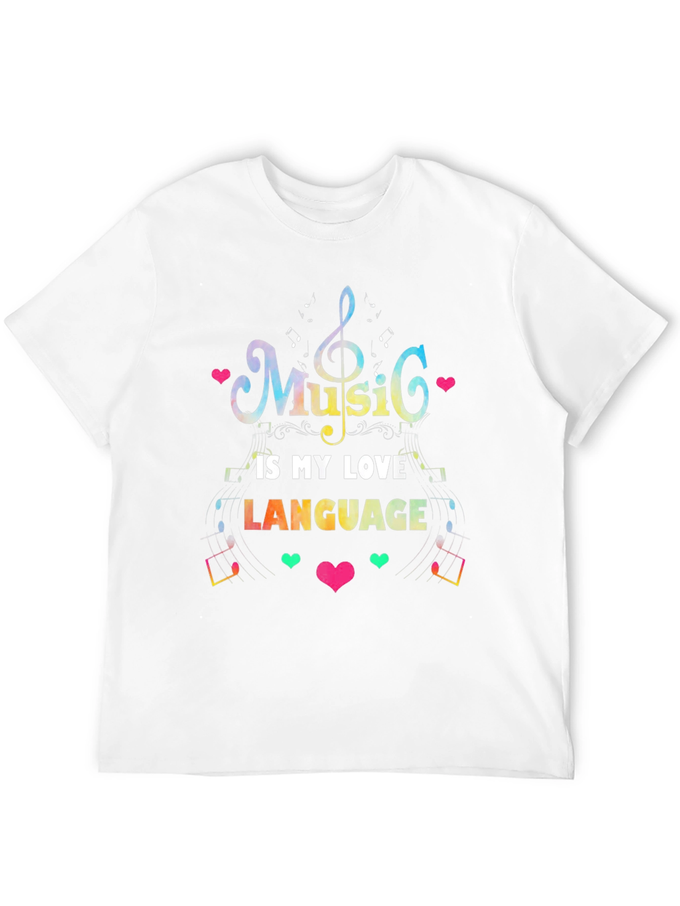 Music is My Love Language Graphic Tee
