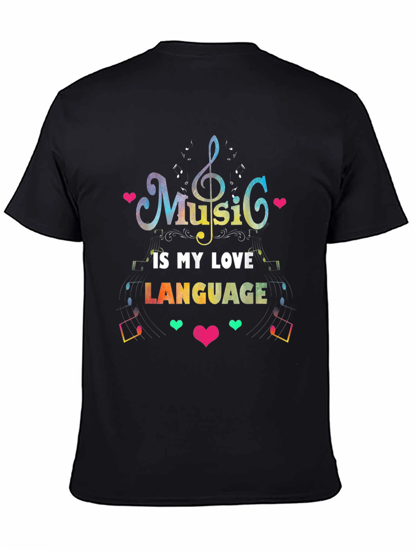 Music is My Love Language Graphic Tee