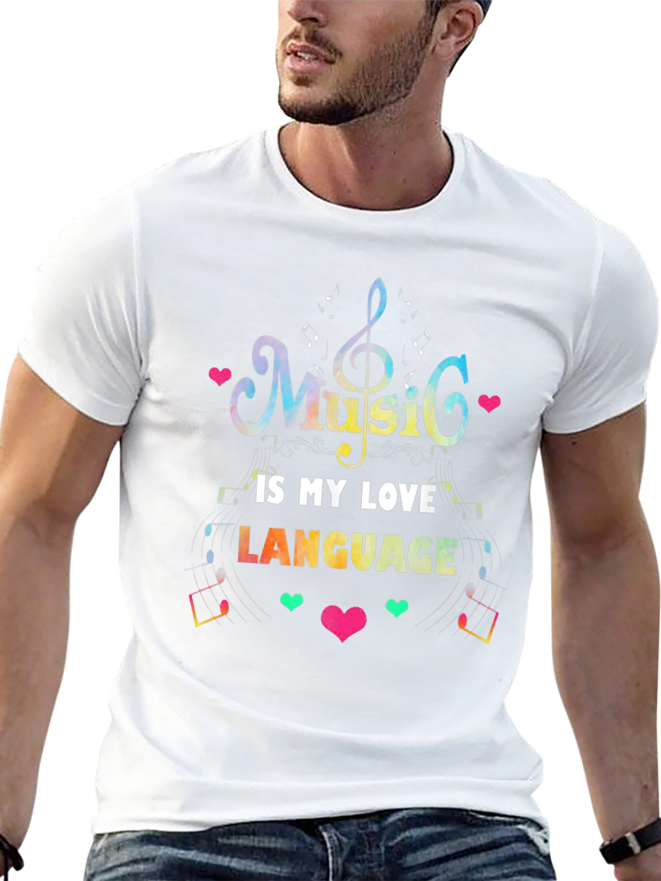 Music is My Love Language Graphic Tee