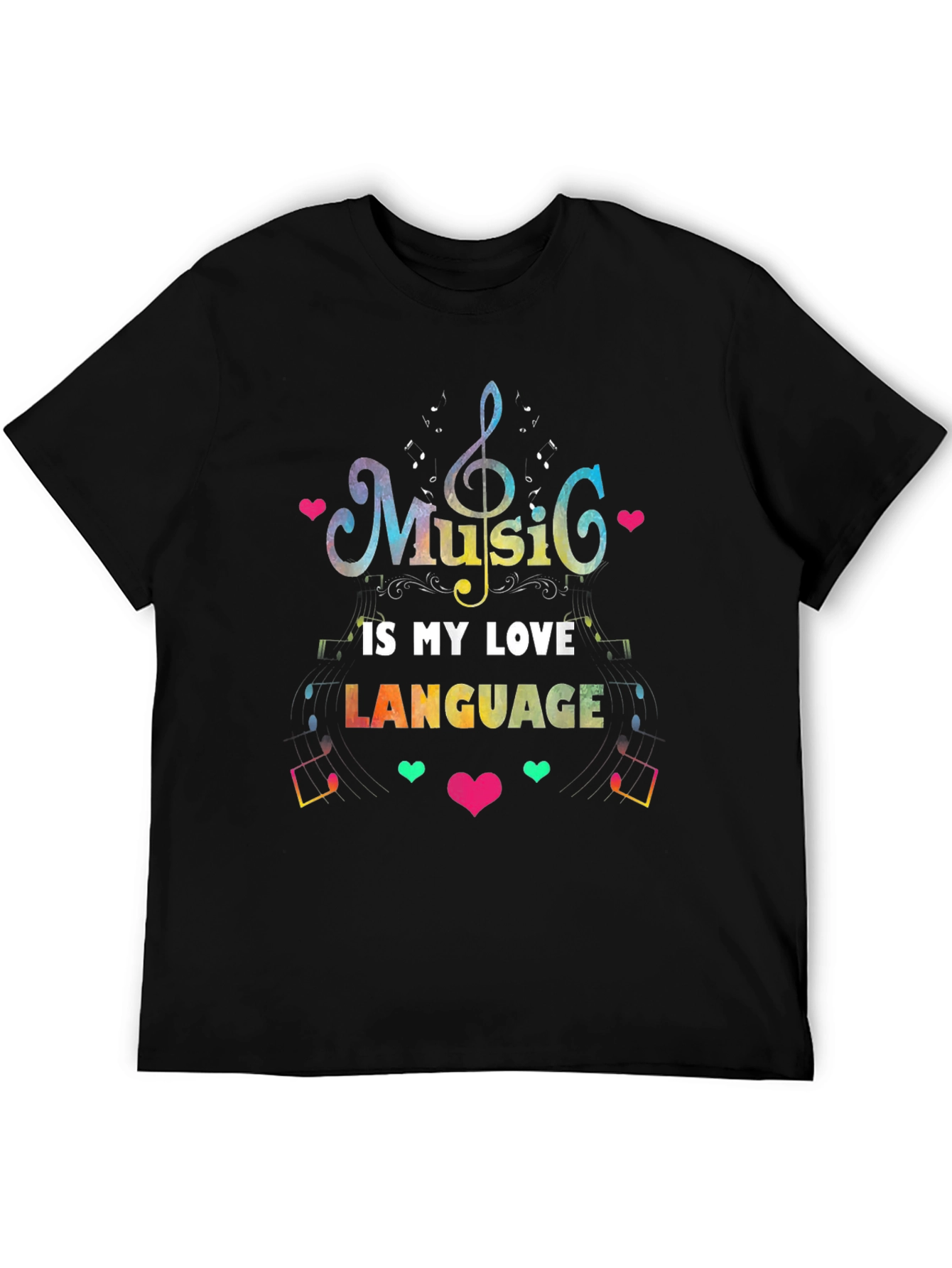Music is My Love Language Graphic Tee
