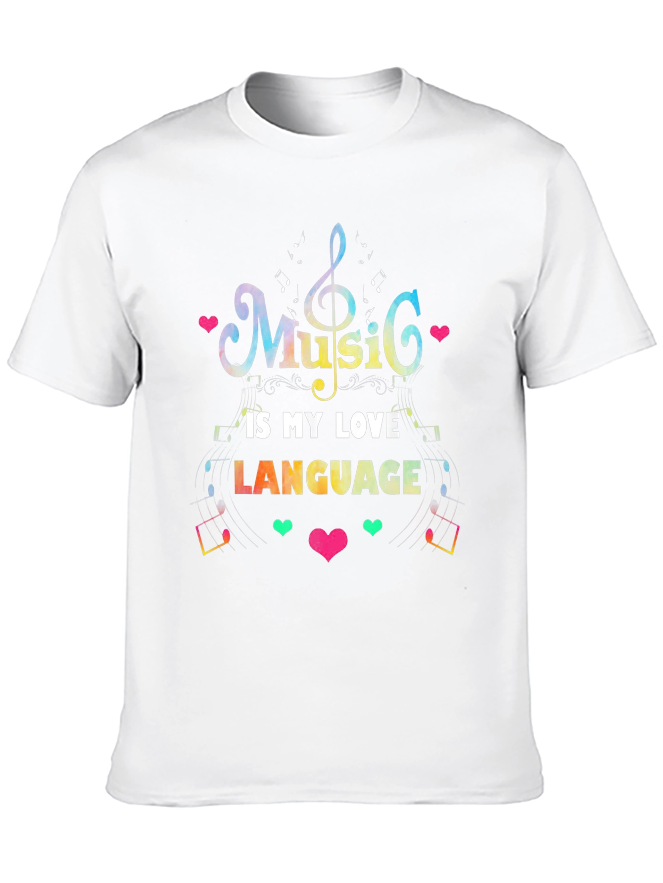 Music is My Love Language Graphic Tee