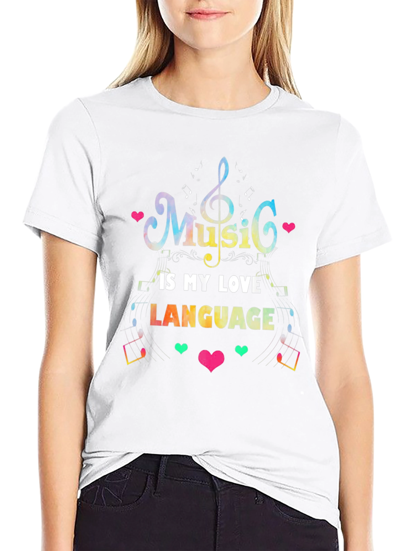 Music is My Love Language Graphic Tee