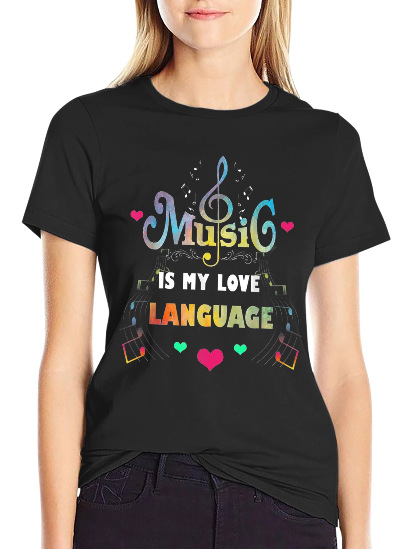 Music is My Love Language Graphic Tee