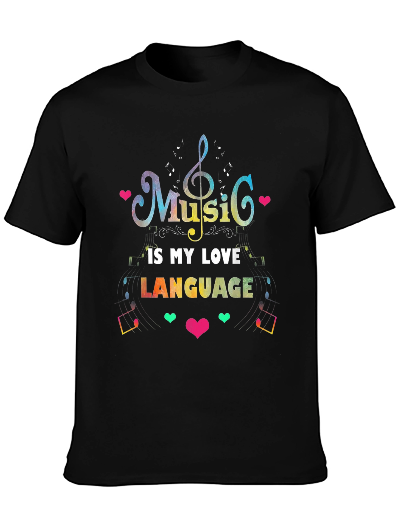 Music is My Love Language Graphic Tee
