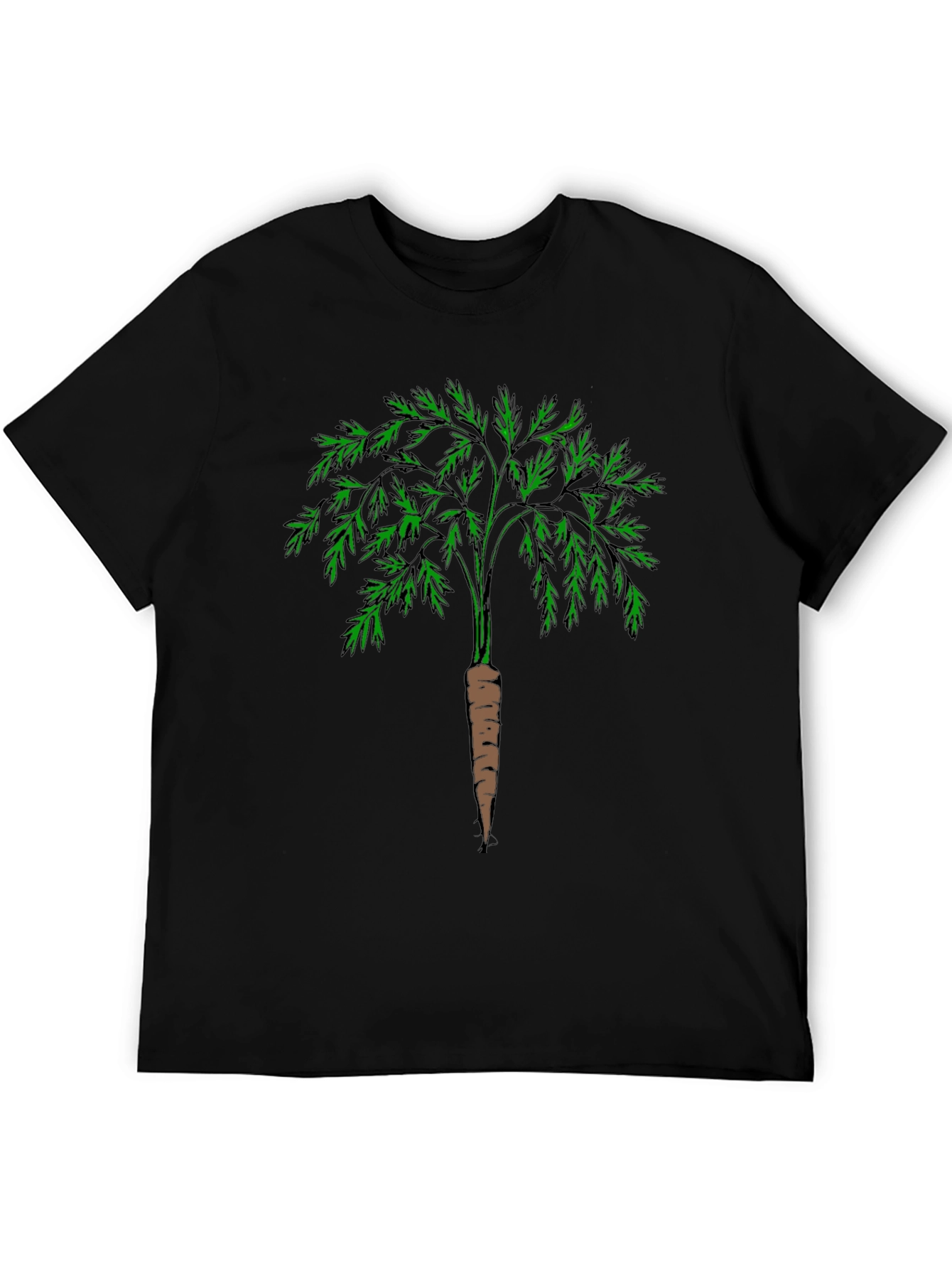 Carrot Tree Graphic Tee - Unique Nature Design