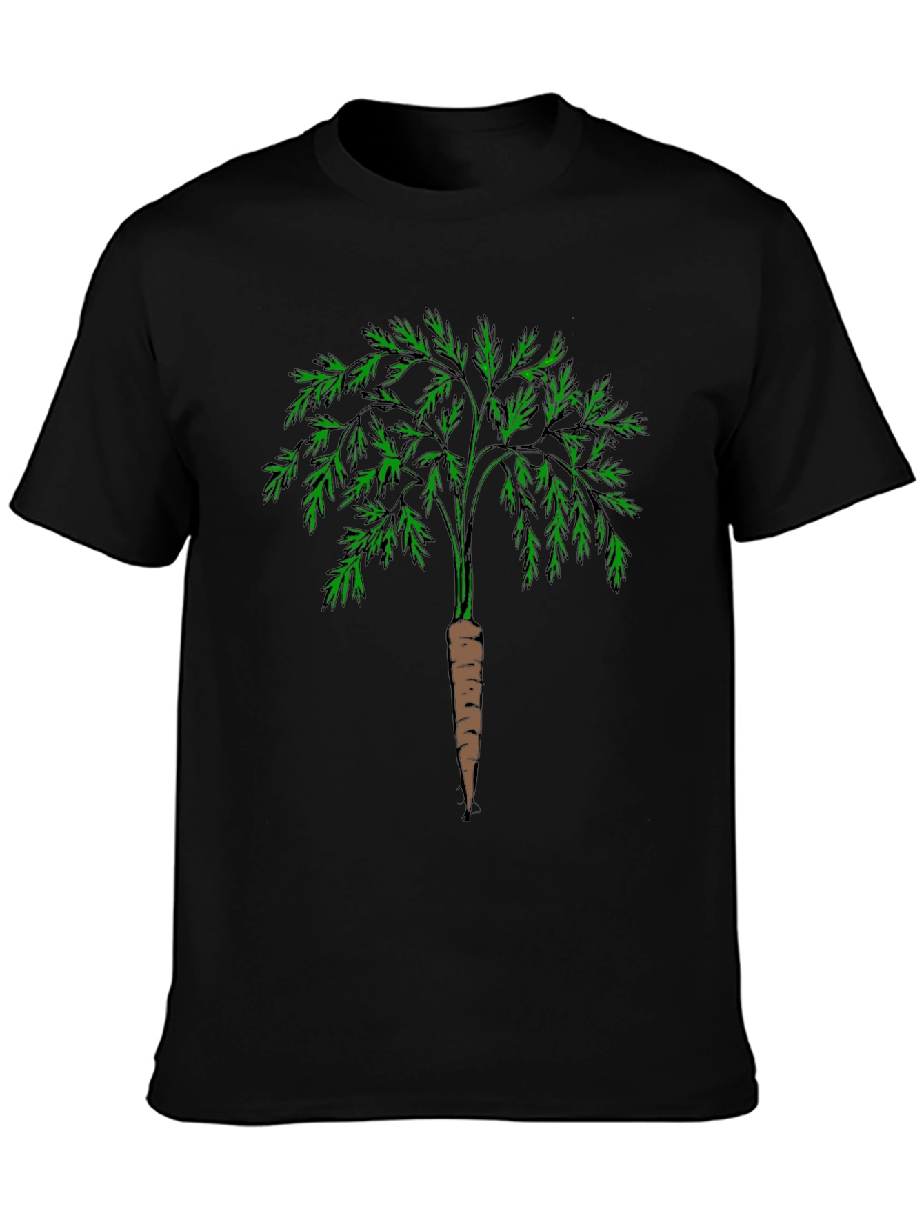 Carrot Tree Graphic Tee - Unique Nature Design