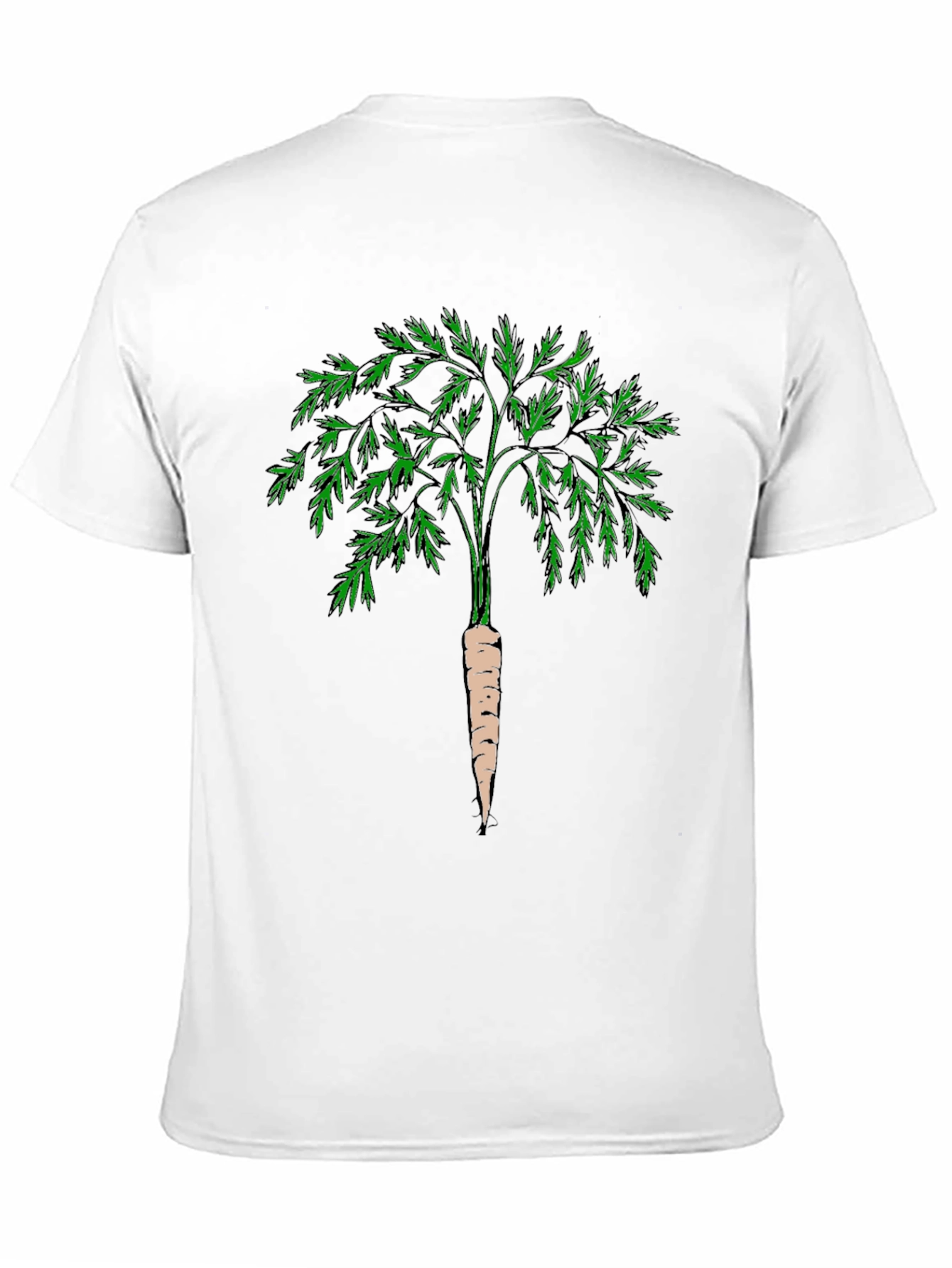 Carrot Tree Graphic Tee - Unique Nature Design