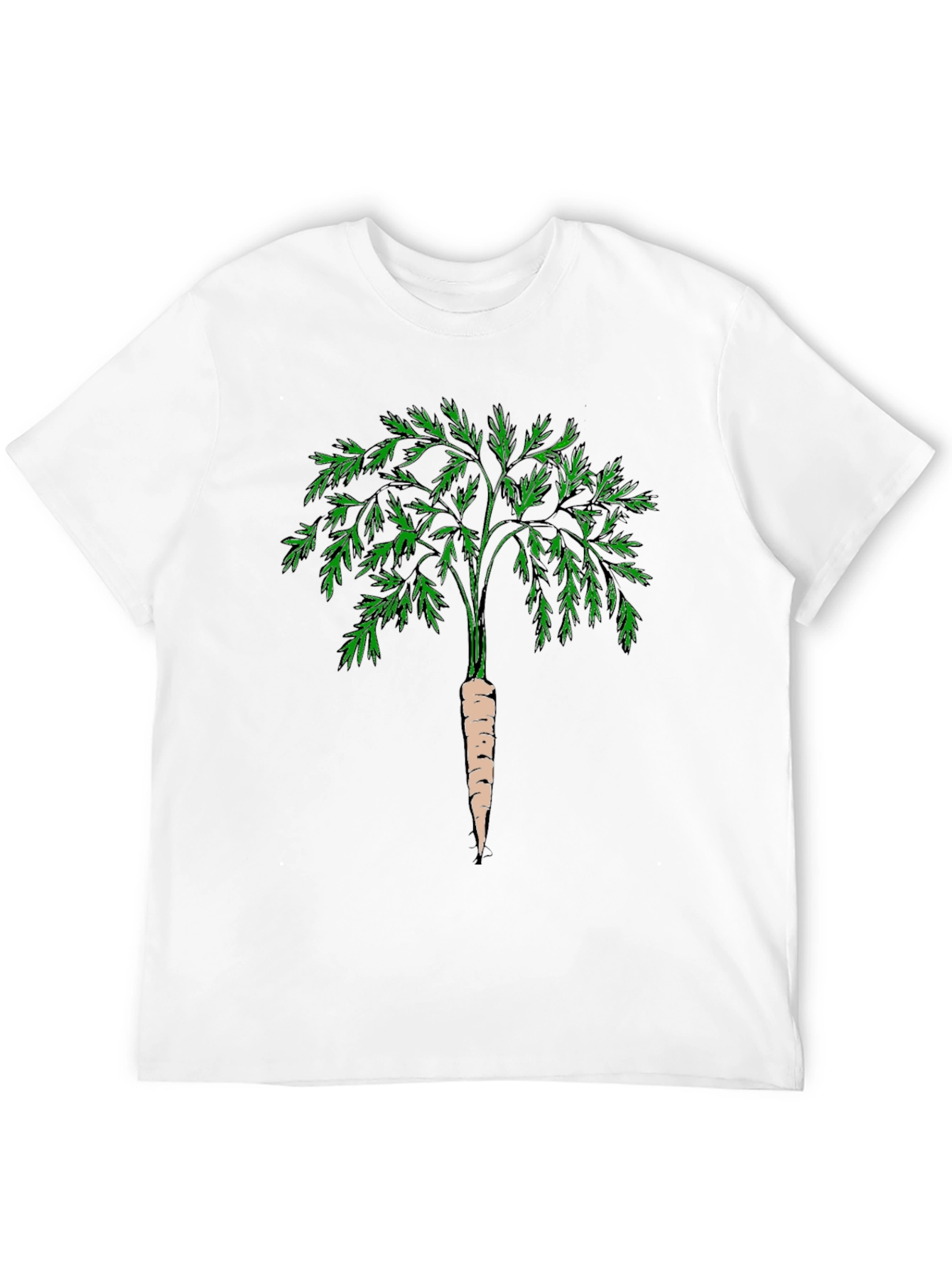 Carrot Tree Graphic Tee - Unique Nature Design