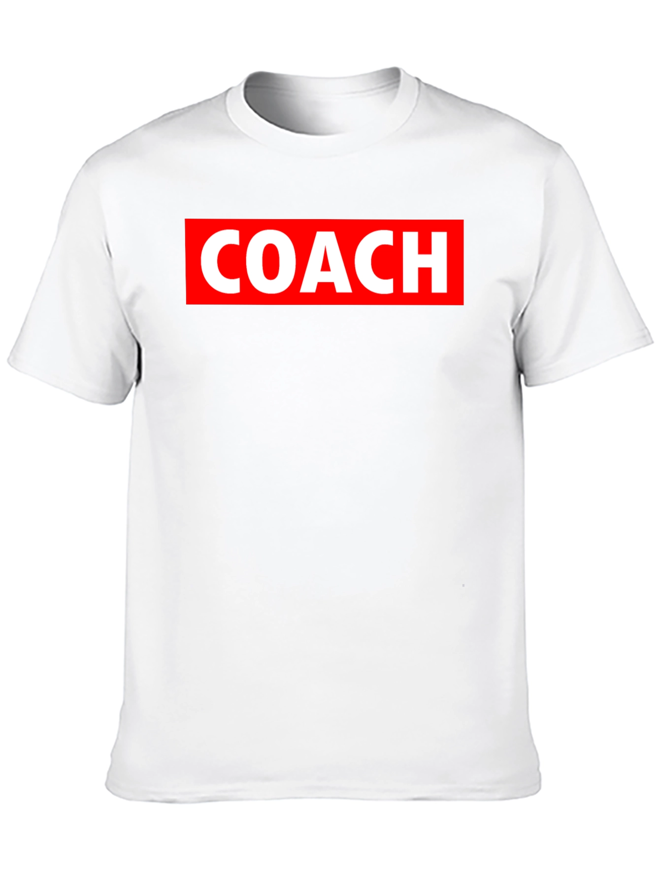 Coach Black T-Shirt with Red Graphic