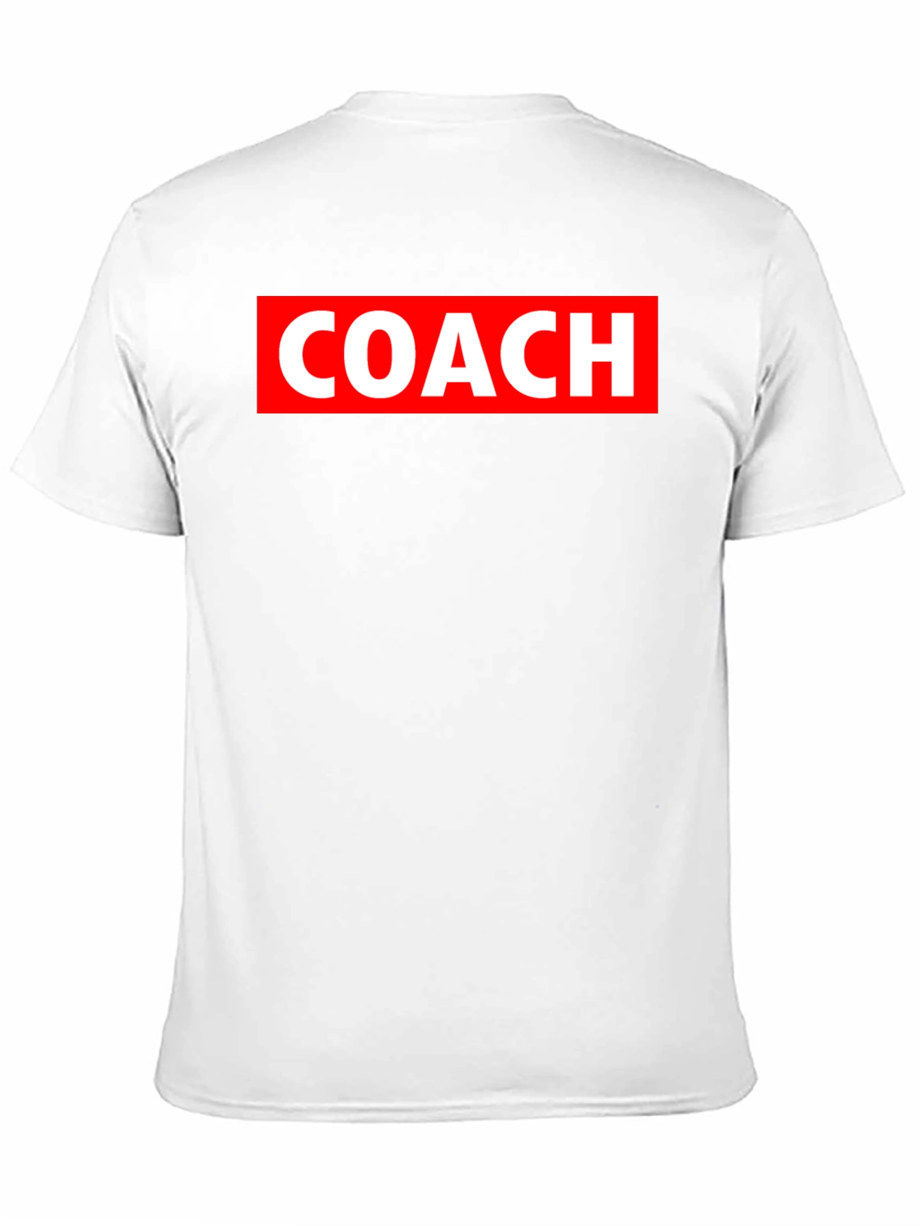 Coach Black T-Shirt with Red Graphic