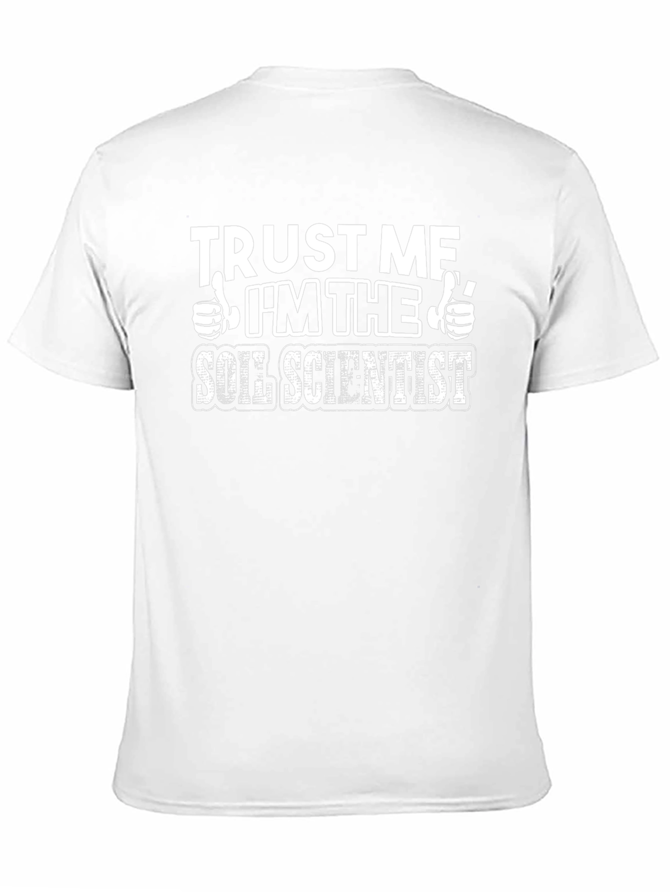 Trust Me Im The Soil Scientist Black T-Shirt
