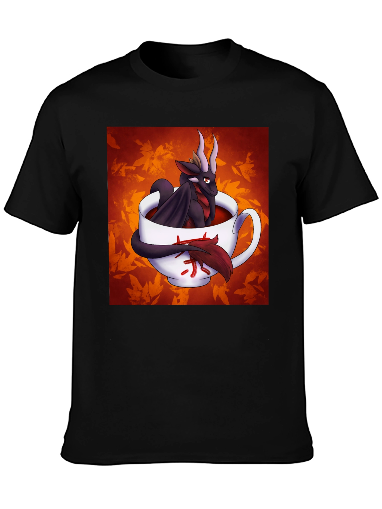 Dragon in a Teacup Graphic T-Shirt