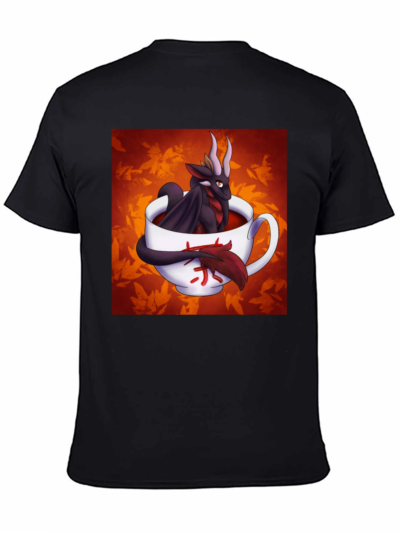 Dragon in a Teacup Graphic T-Shirt