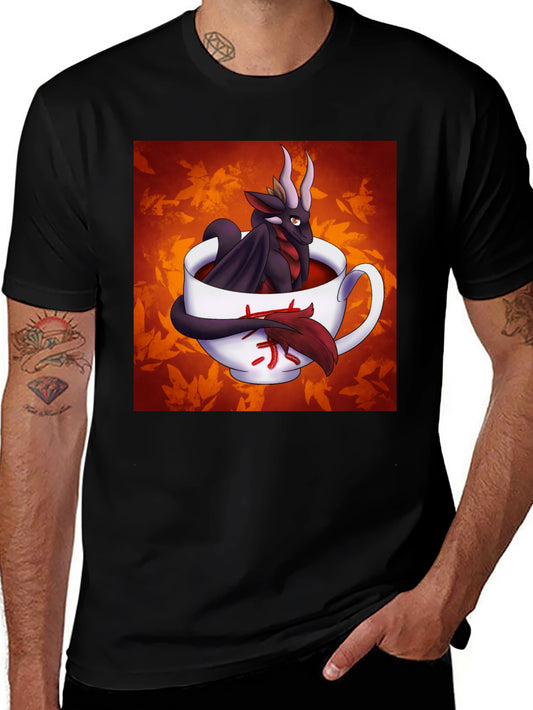 Dragon in a Teacup Graphic T-Shirt