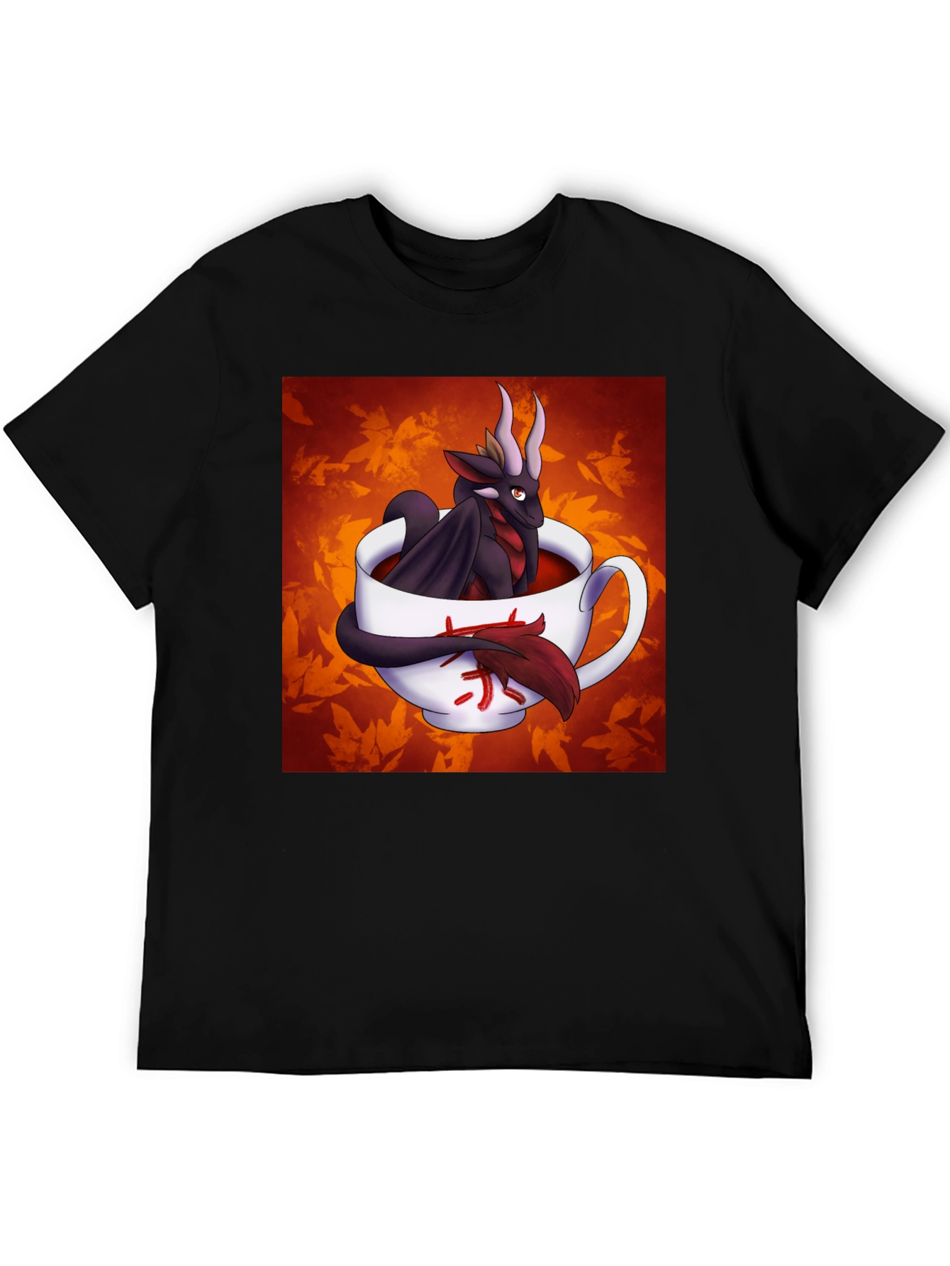 Dragon in a Teacup Graphic T-Shirt