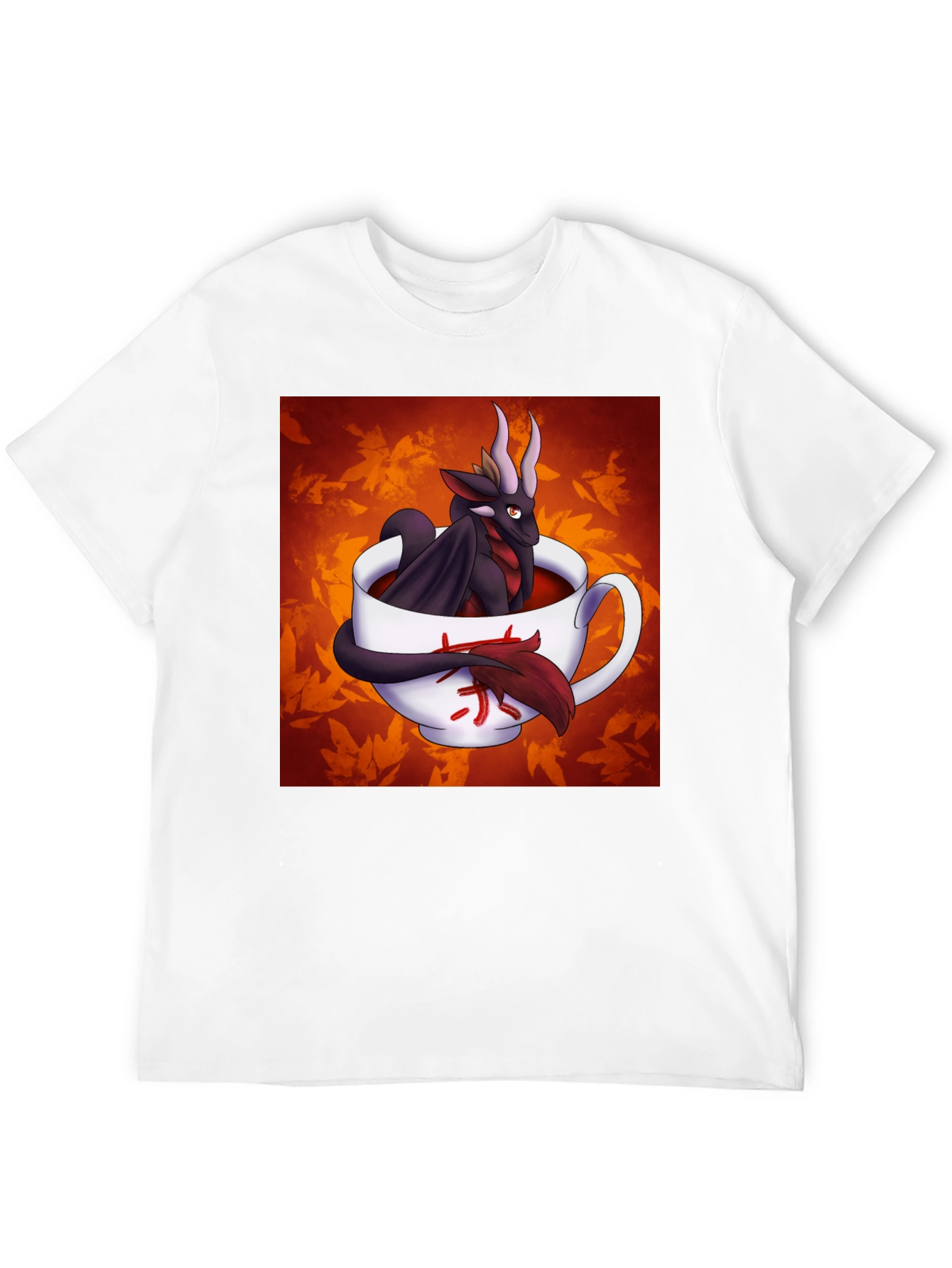 Dragon in a Teacup Graphic T-Shirt