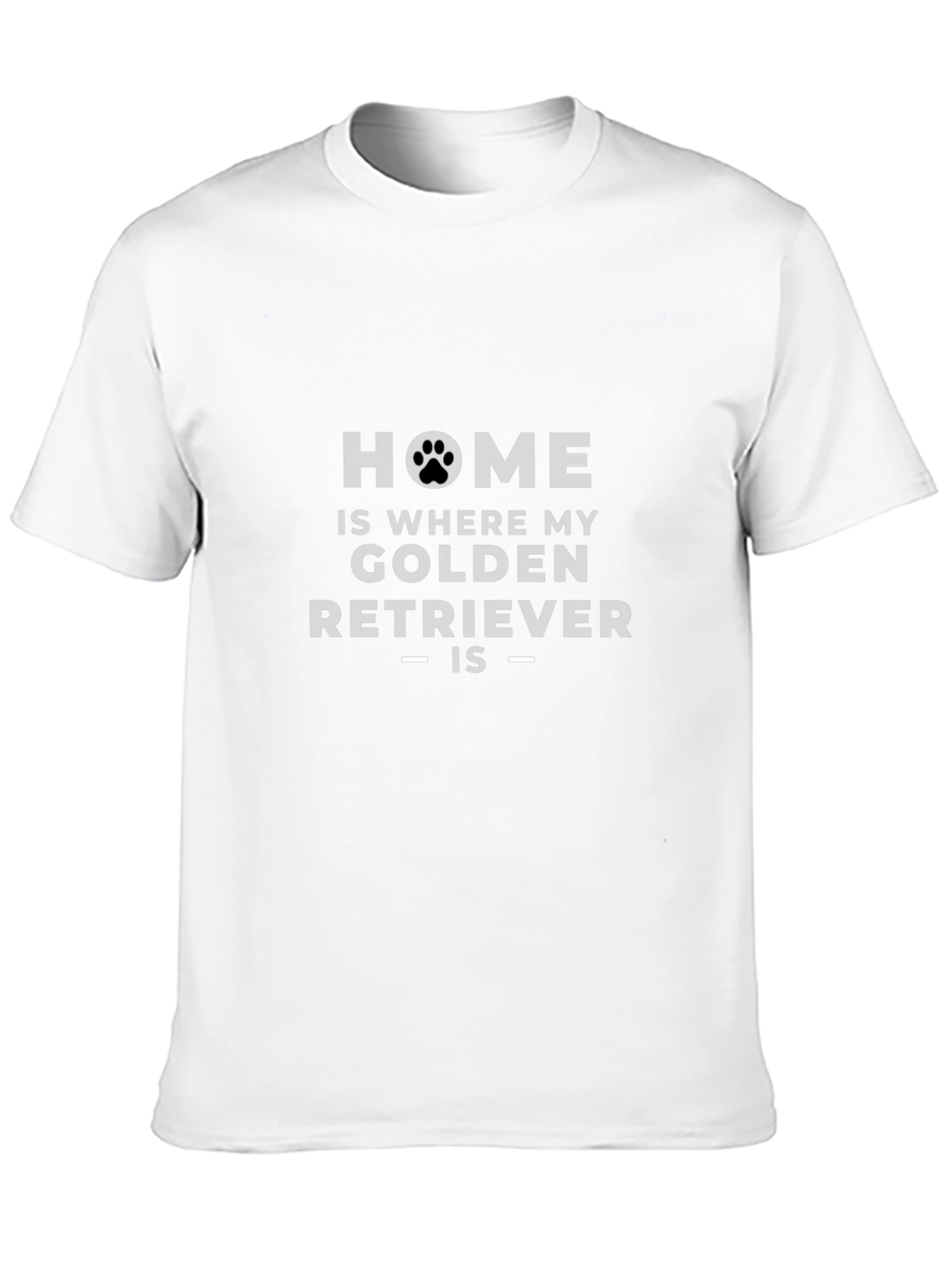Golden Retriever Home T-Shirt - Dog Lover Tee