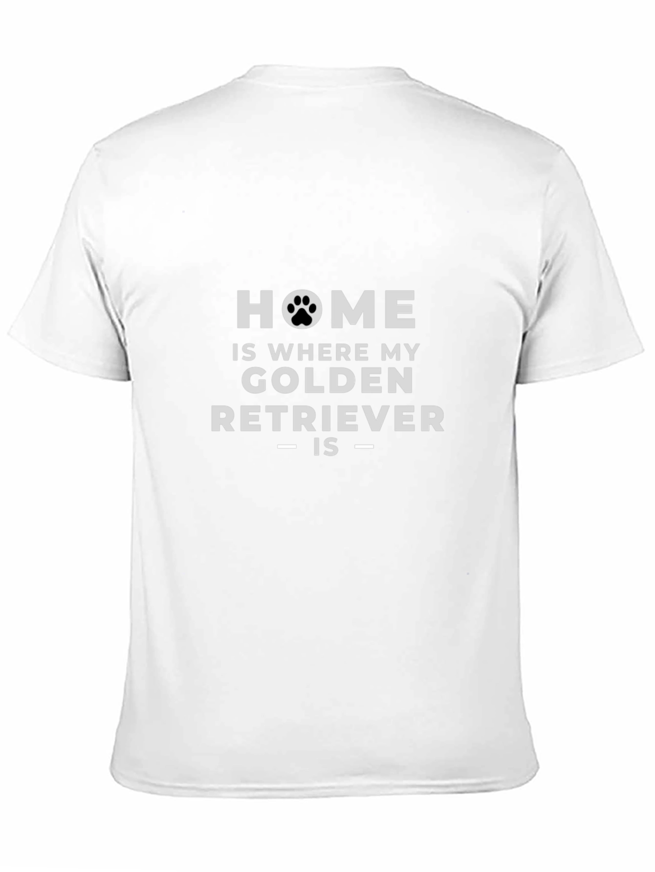 Golden Retriever Home T-Shirt - Dog Lover Tee