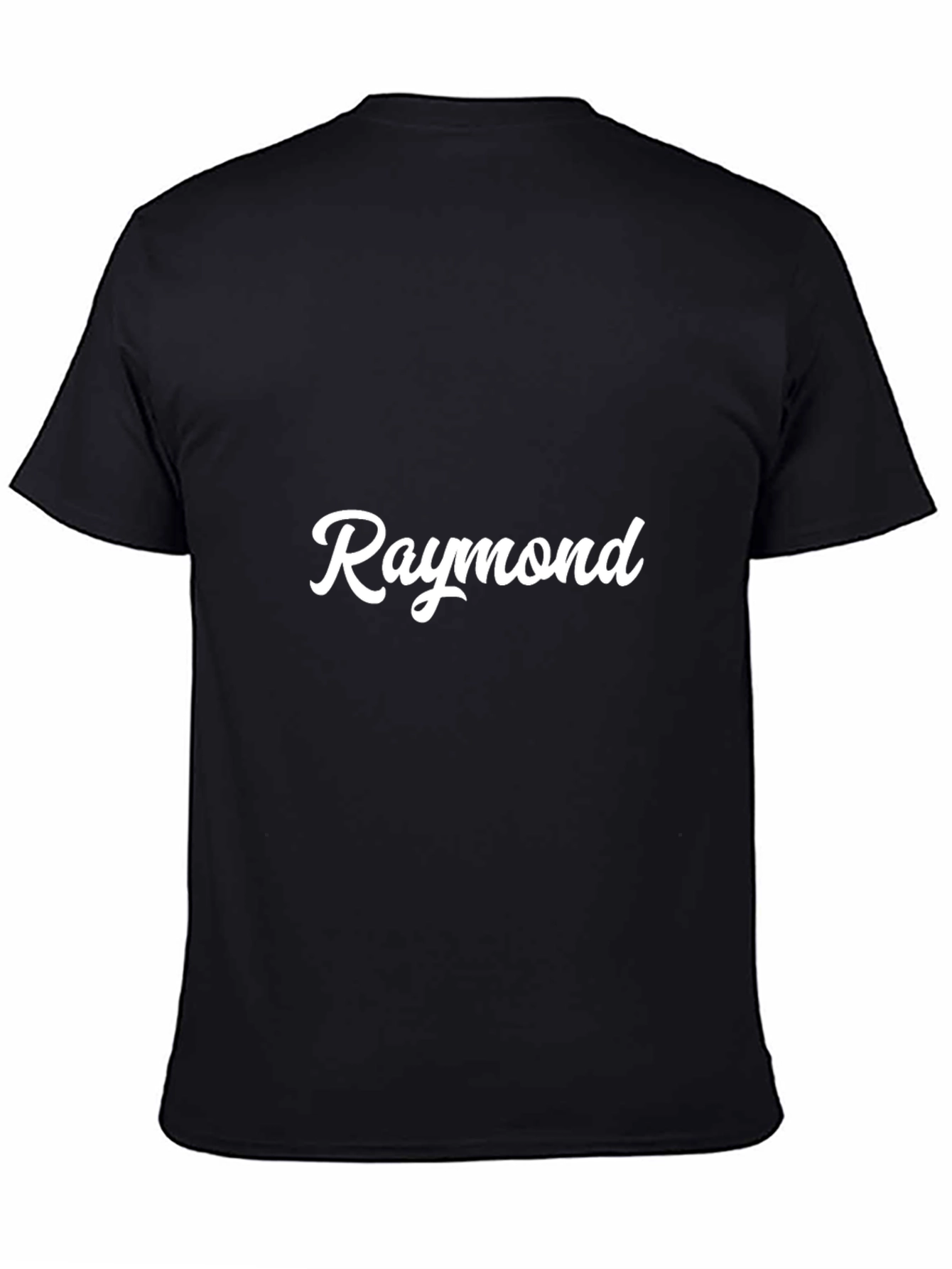 Personalized Raymond Black T-Shirt