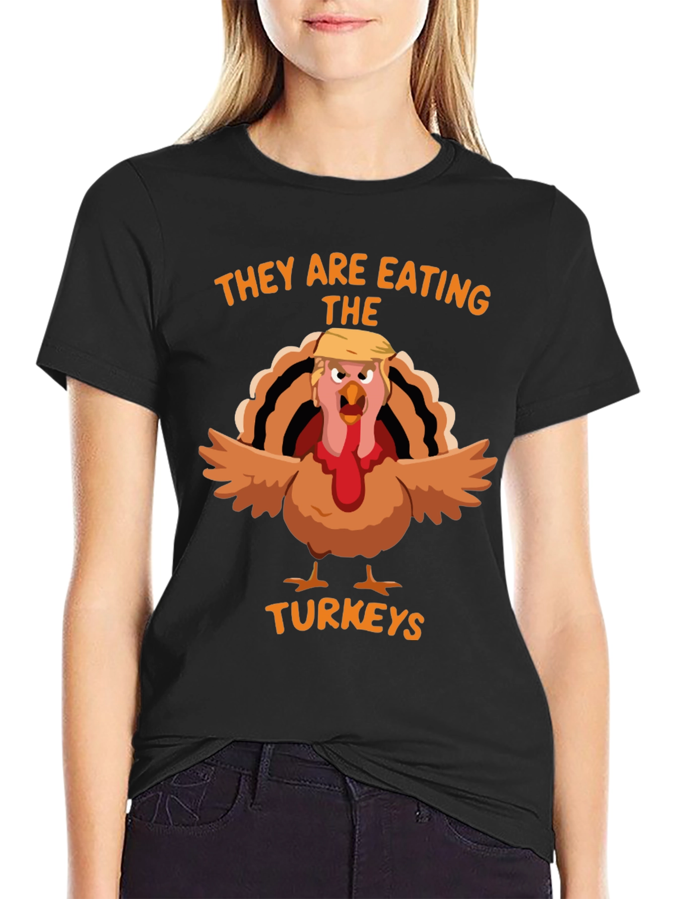 Trump Turkey Thanksgiving T-Shirt Funny