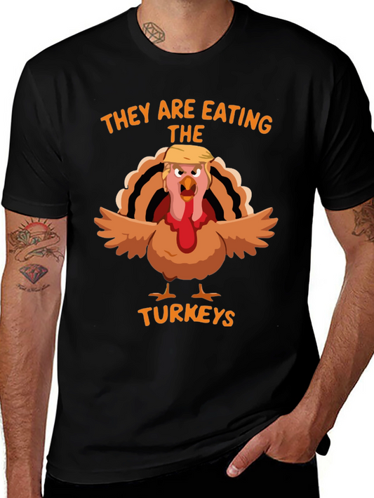 Trump Turkey Thanksgiving T-Shirt Funny