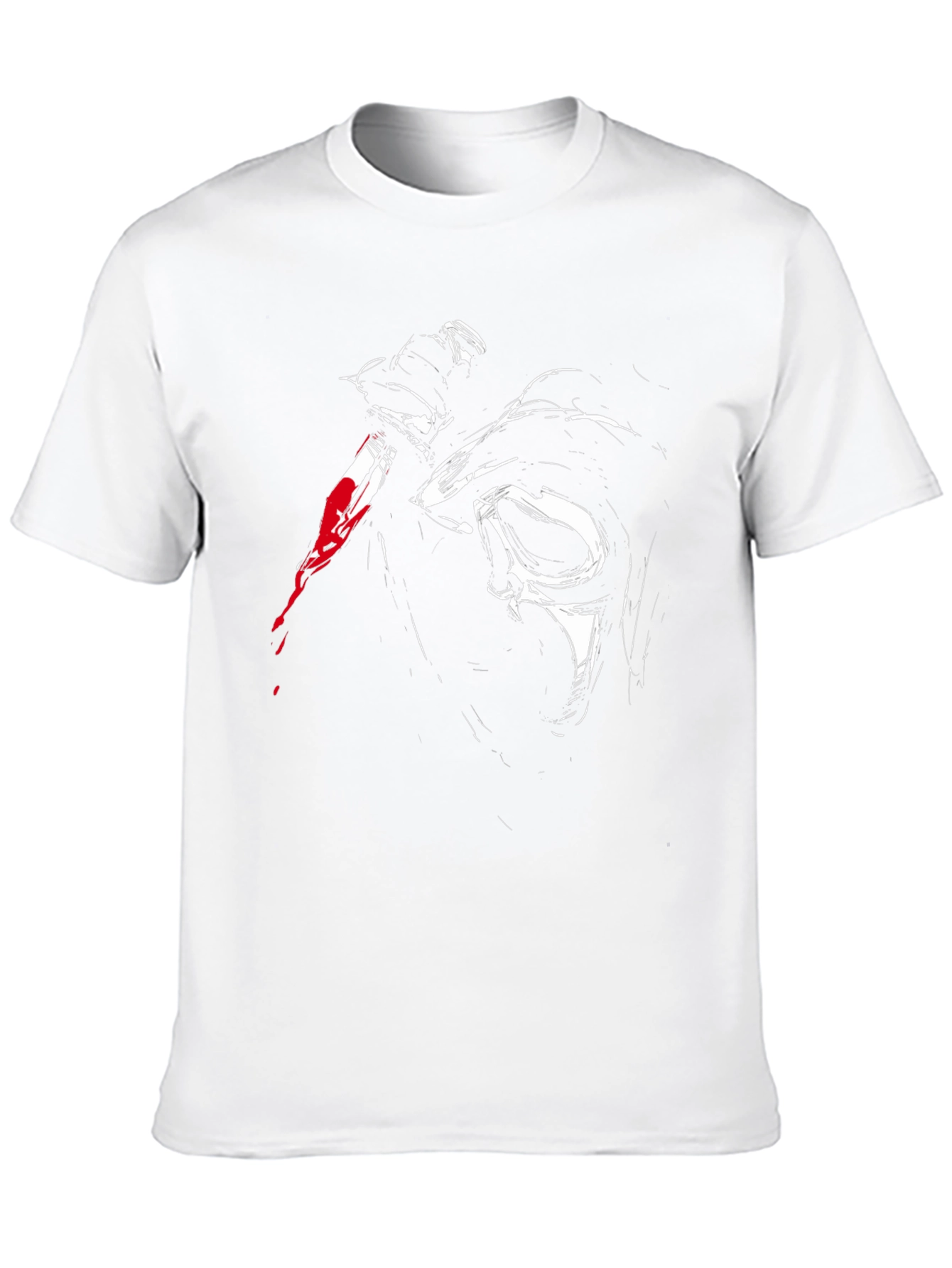 Scream Movie T-Shirt - Graphic Print Tee