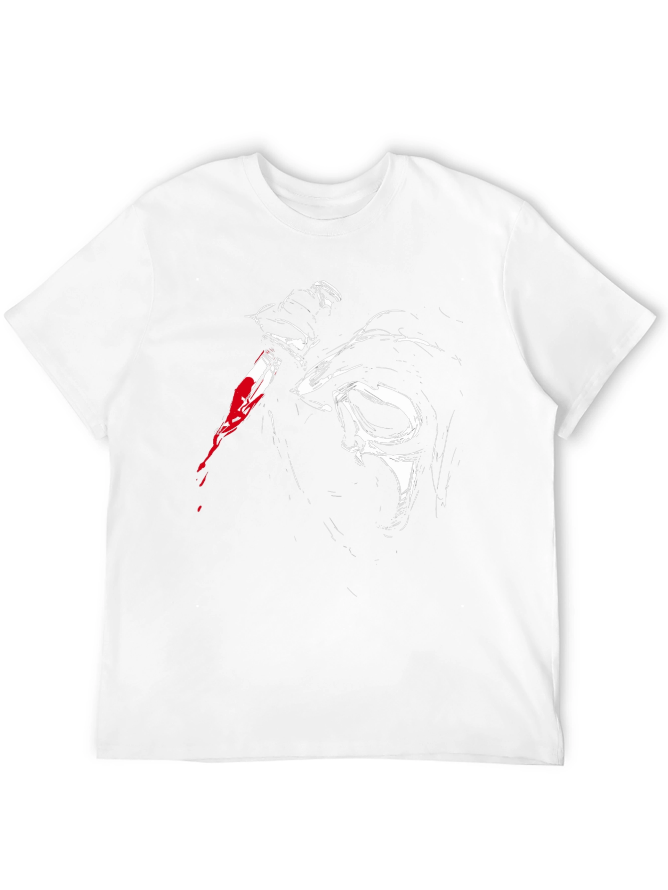 Scream Movie T-Shirt - Graphic Print Tee
