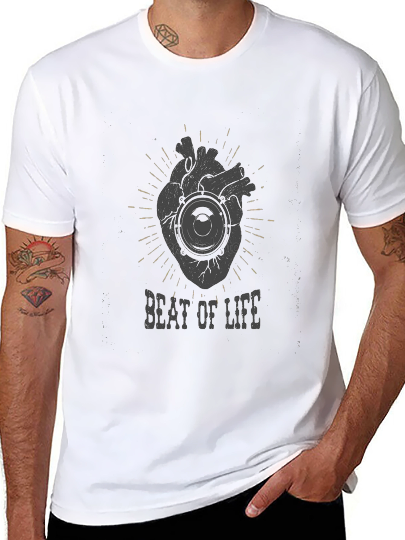 Beat of Life Graphic Tee