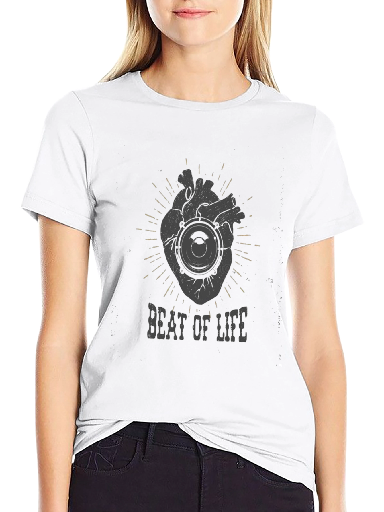 Beat of Life Graphic Tee