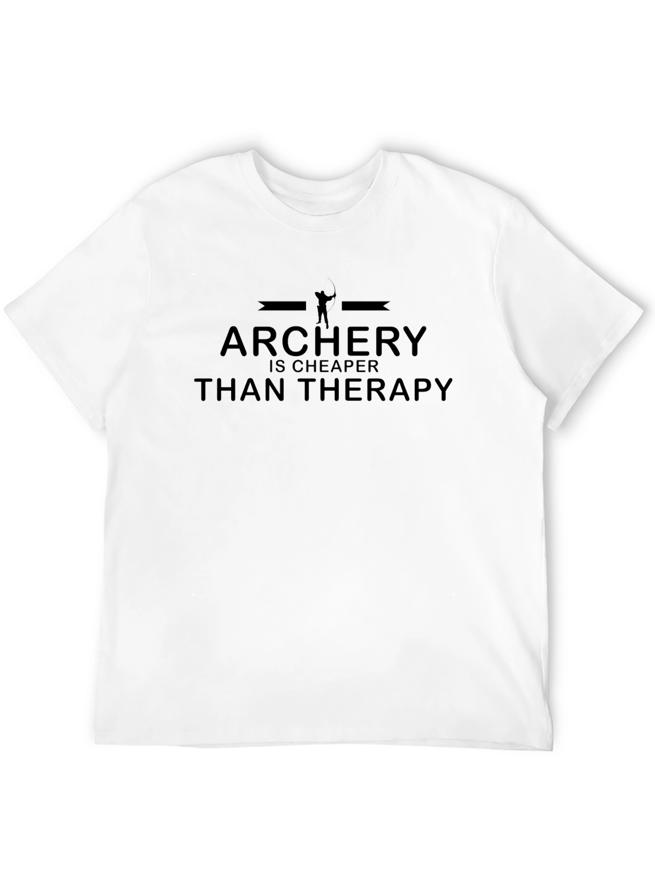 Archery Cheaper Than Therapy Graphic Tee