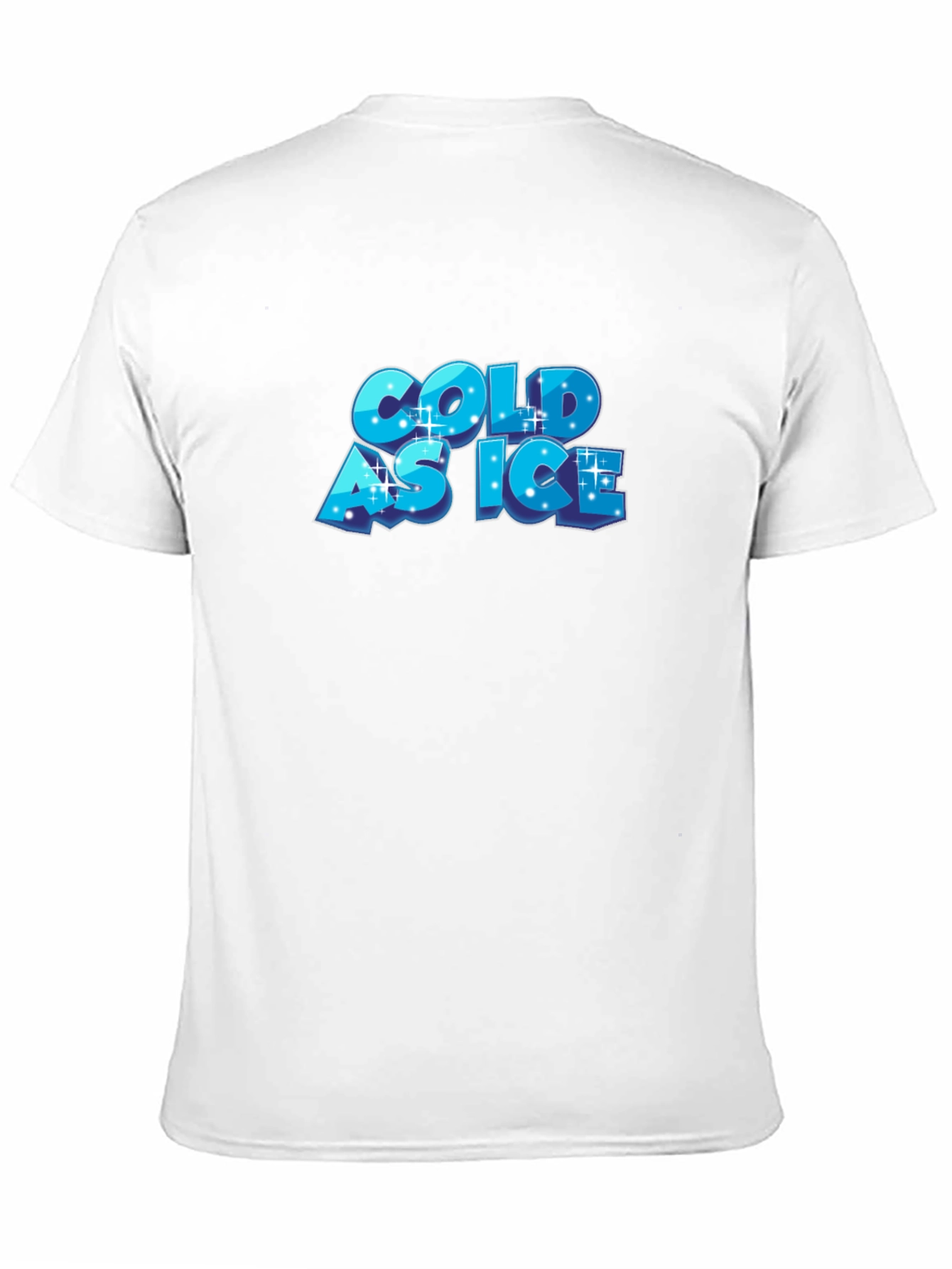 Cold as Ice Black Graphic T-Shirt