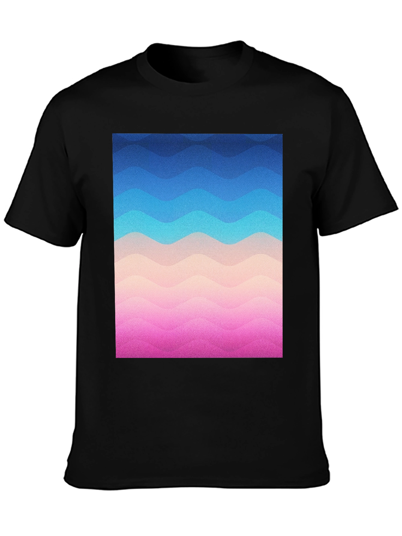 Wavy Gradient T-Shirt