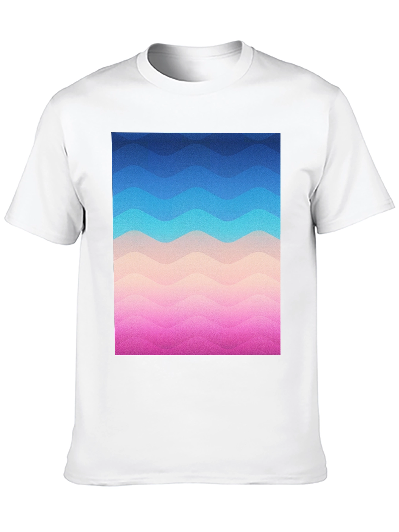 Wavy Gradient T-Shirt