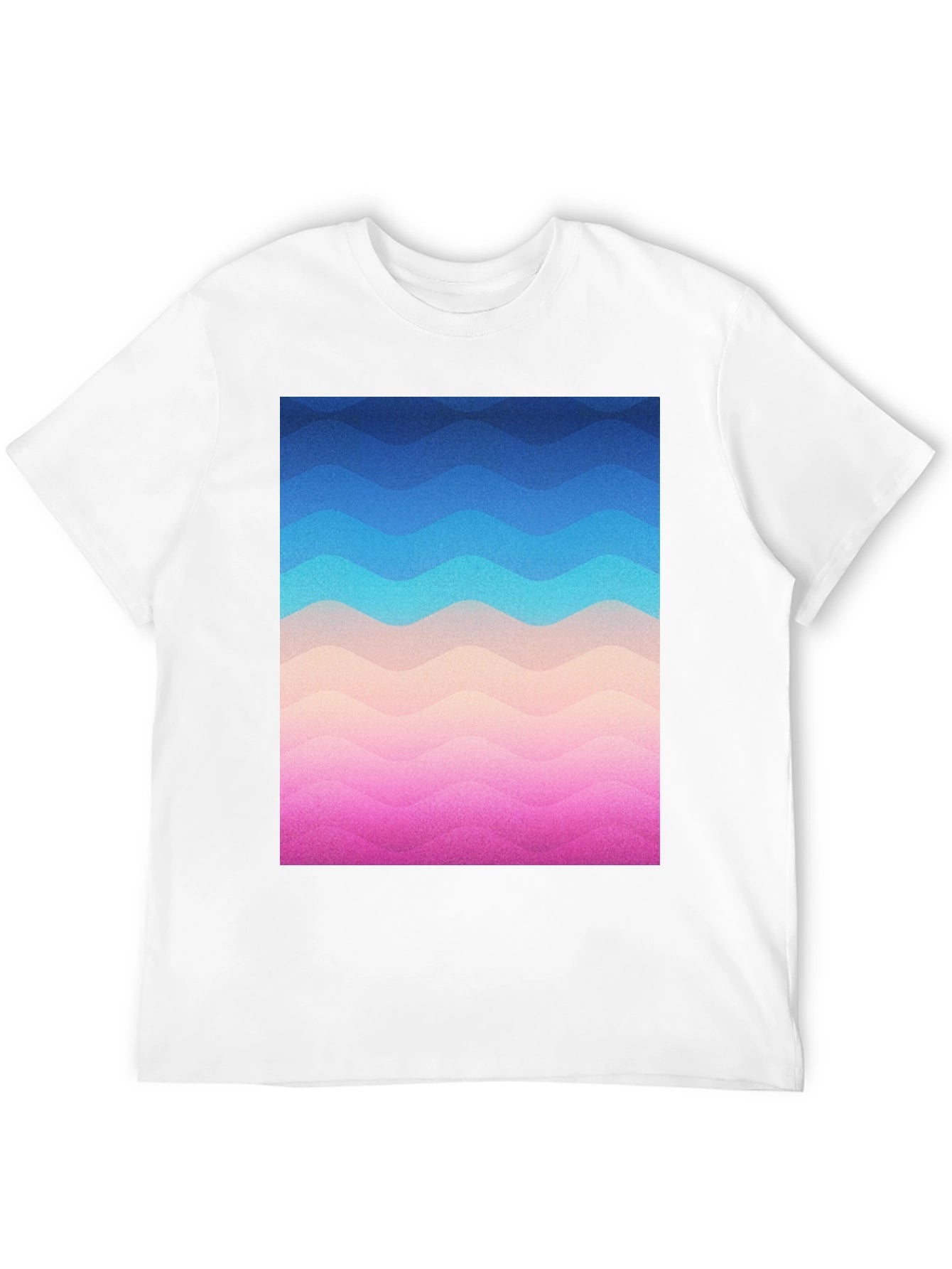 Wavy Gradient T-Shirt