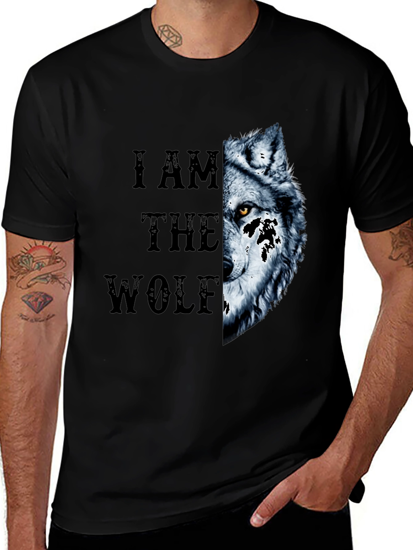 I AM THE WOLF Graphic T-Shirt