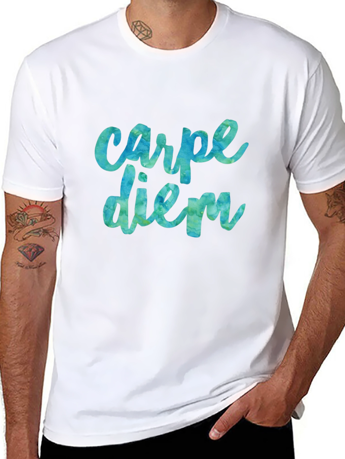 Carpe Diem Graphic Tee - Seize The Day T-Shirt