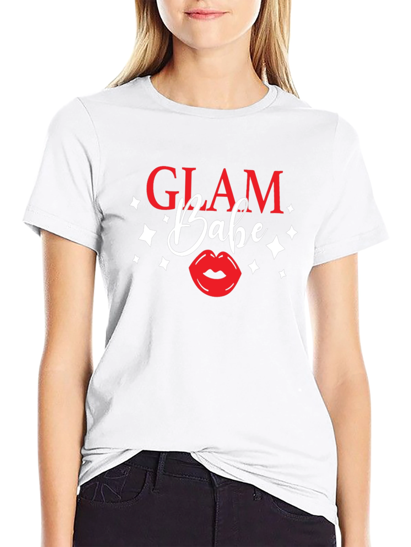 Glam Babe Graphic Tee - Stylish Fashion Top