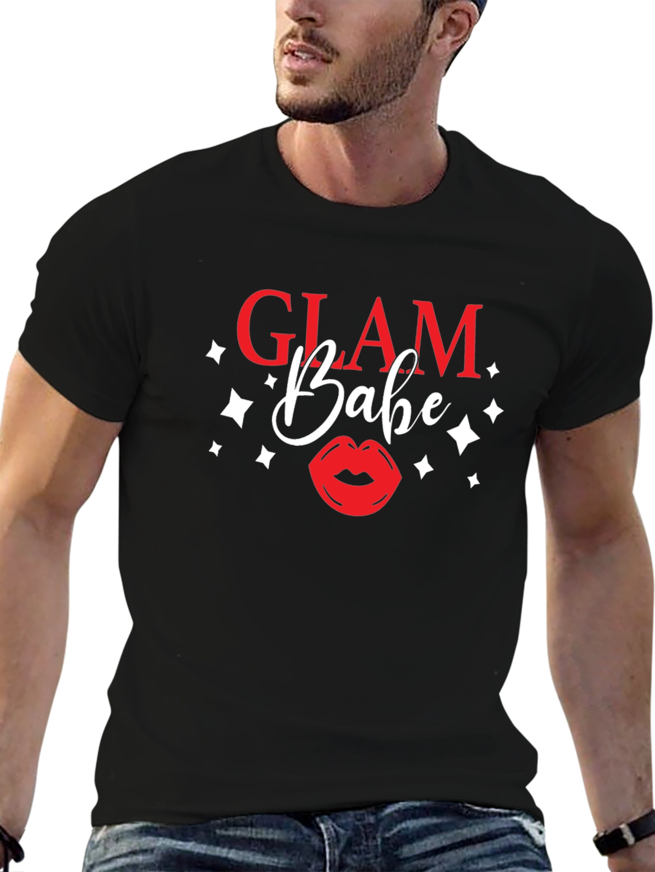 Glam Babe Graphic Tee - Stylish Fashion Top