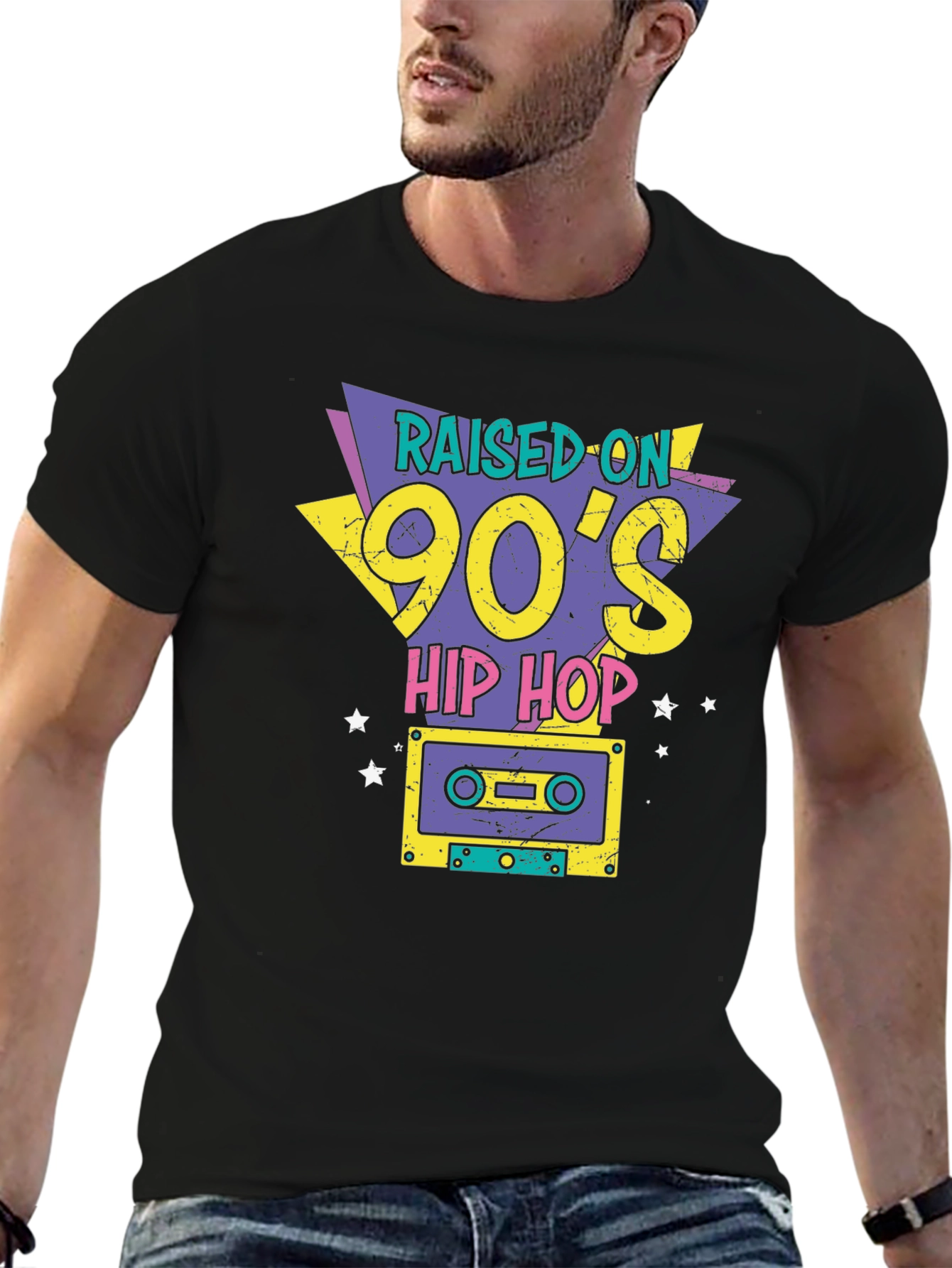 90s Hip Hop Cassette Tape T-Shirt