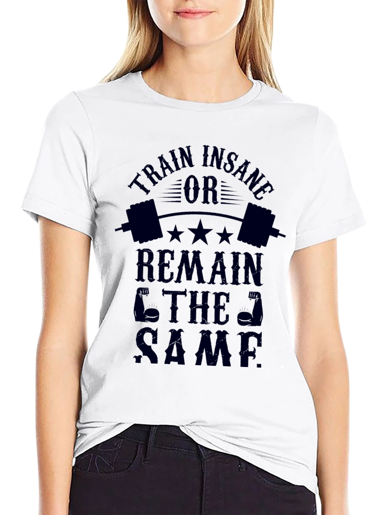 Train Insane Gym T-Shirt - Bodybuilding Workout Tee