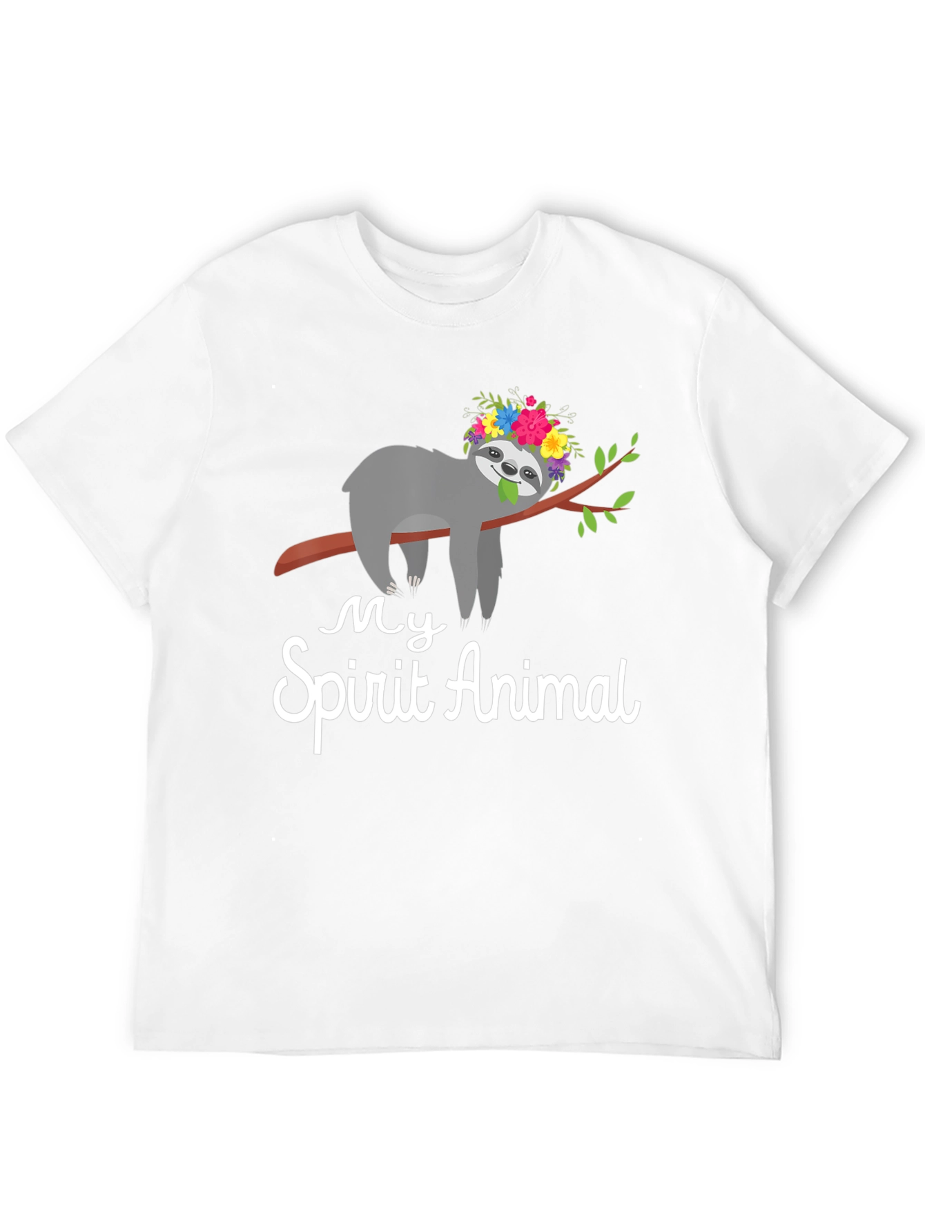 My Spirit Animal Sloth Graphic Tee