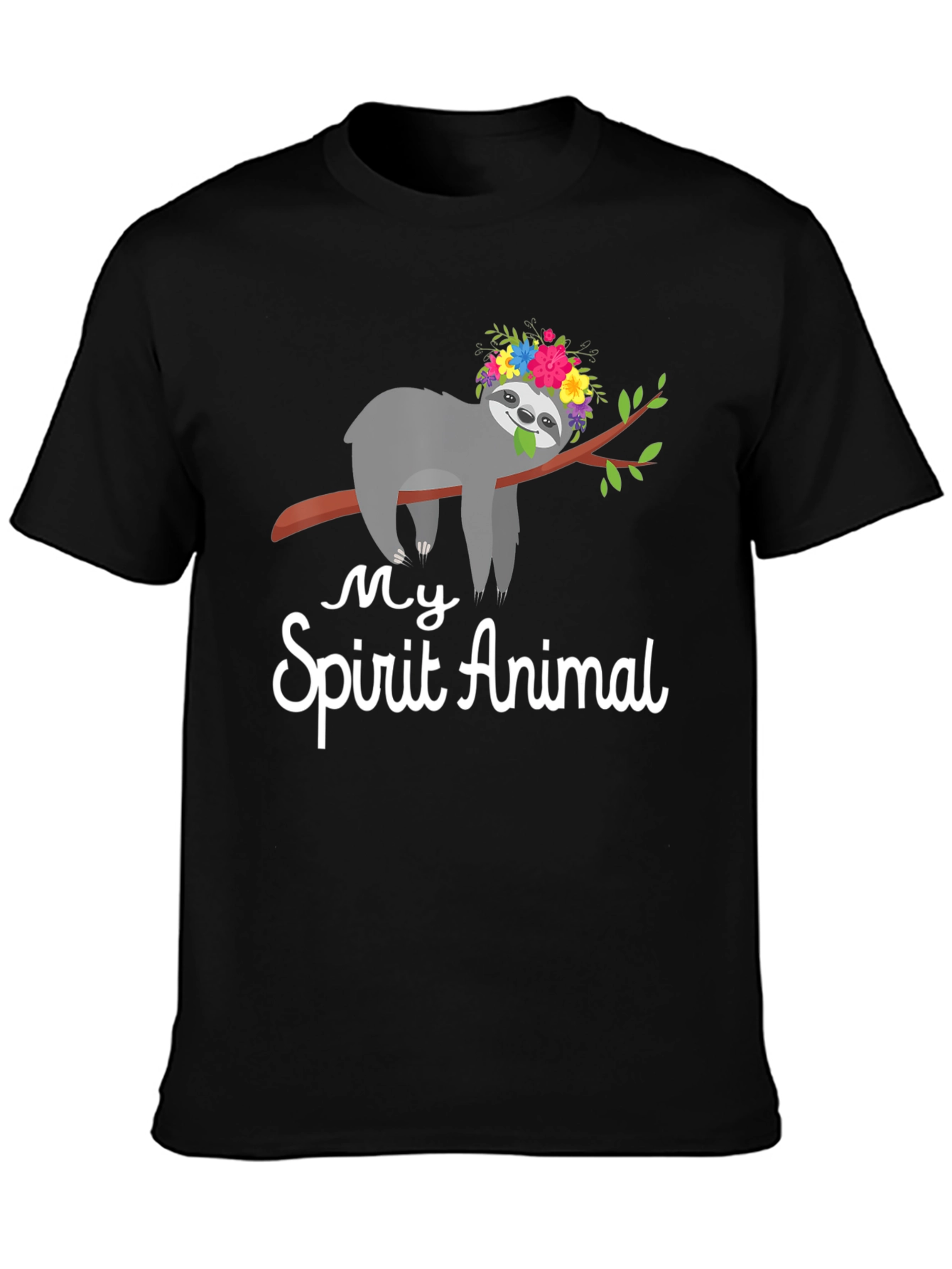 My Spirit Animal Sloth Graphic Tee
