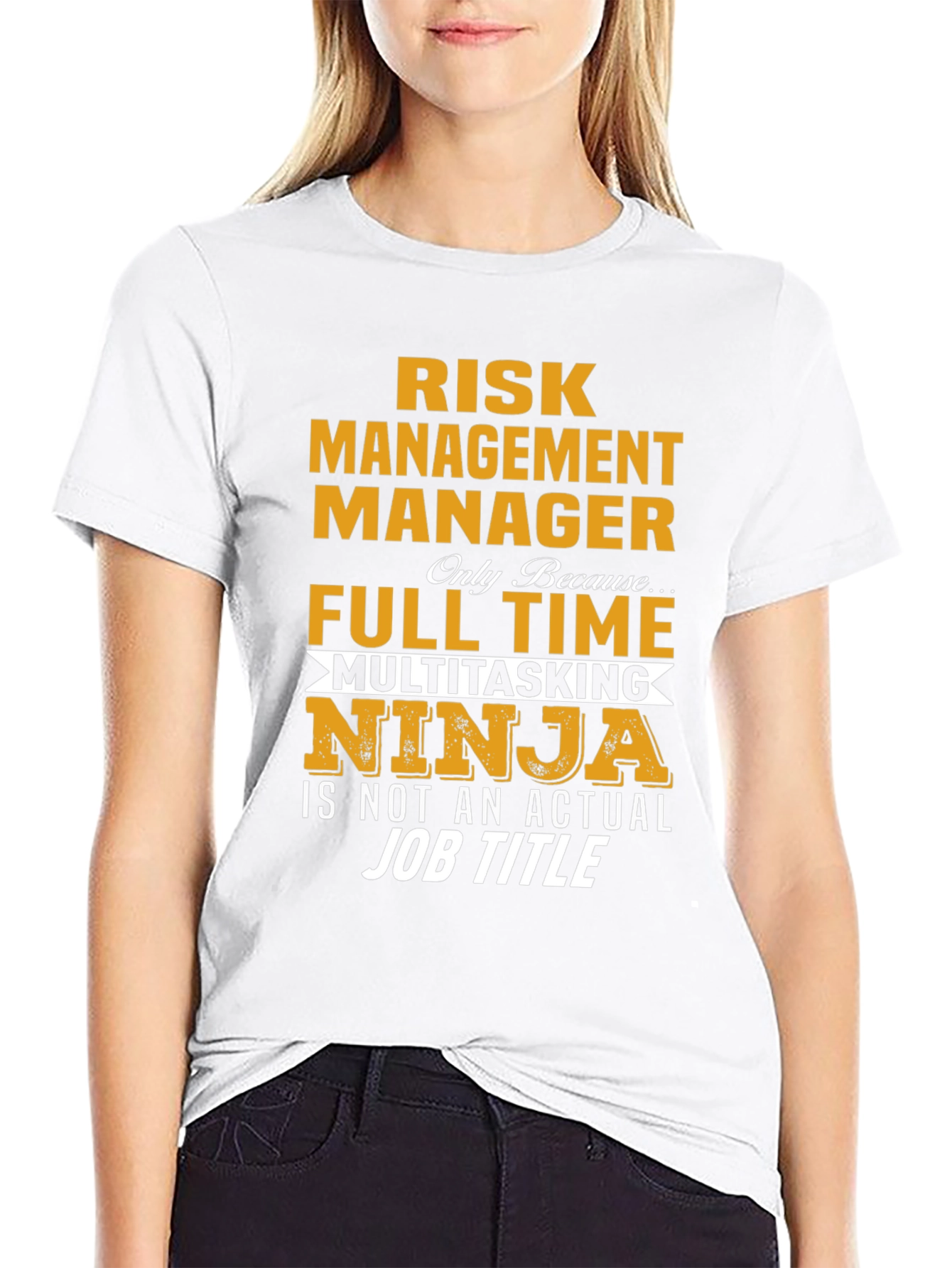 Risk Management Manager T-Shirt: Multitasking Ninja