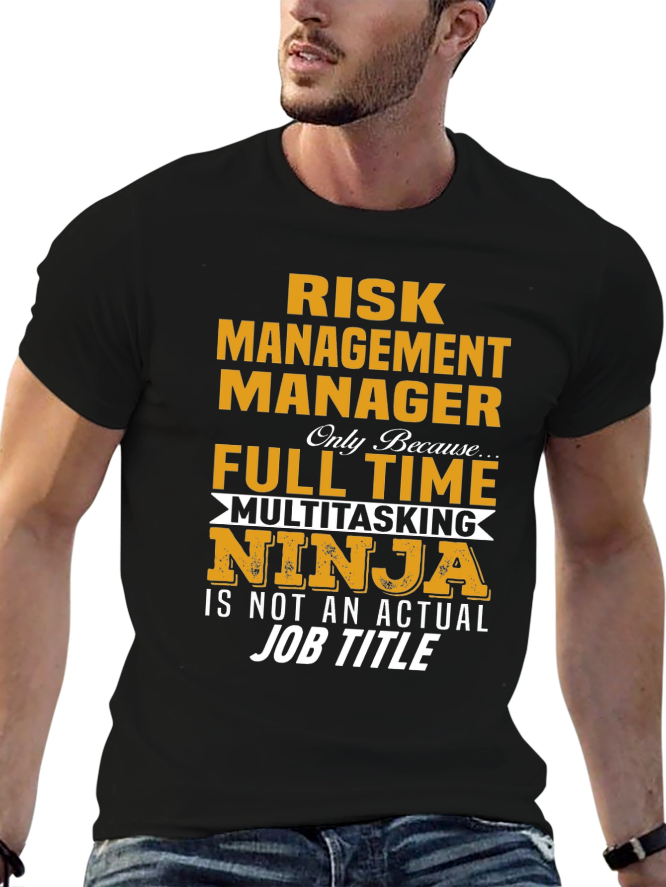 Risk Management Manager T-Shirt: Multitasking Ninja