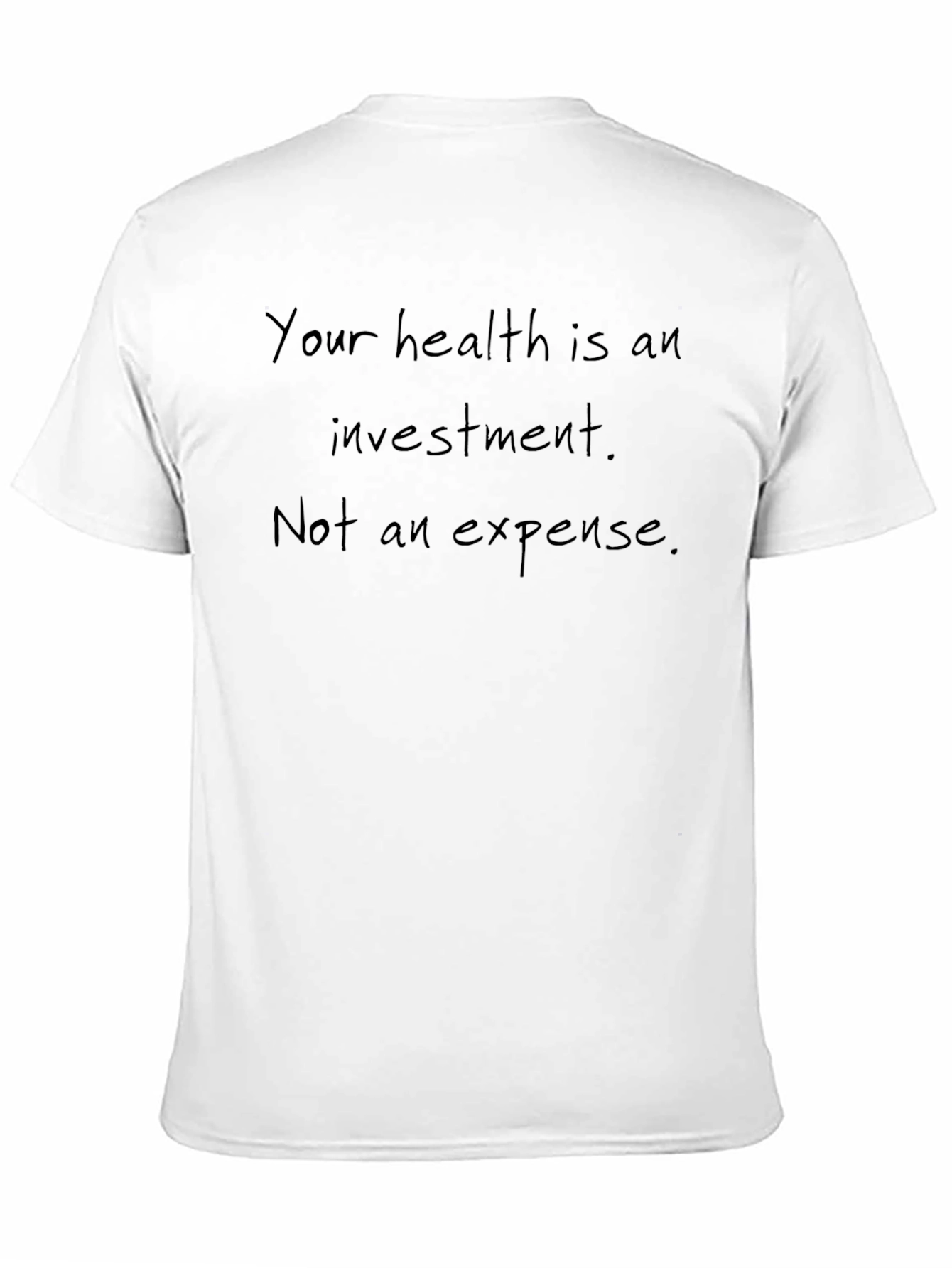 Health Investment Tee - Wellness & Motivation