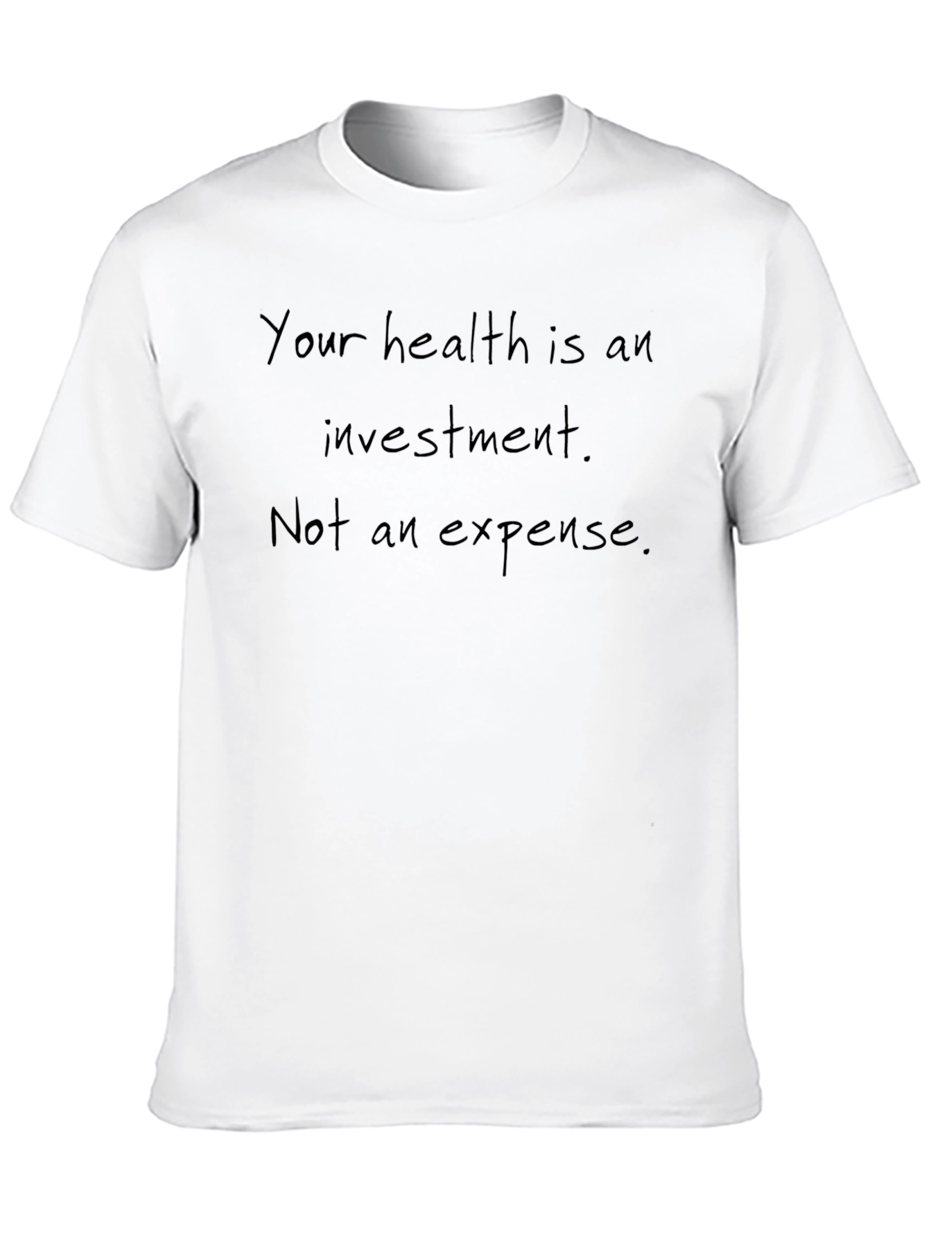 Health Investment Tee - Wellness & Motivation
