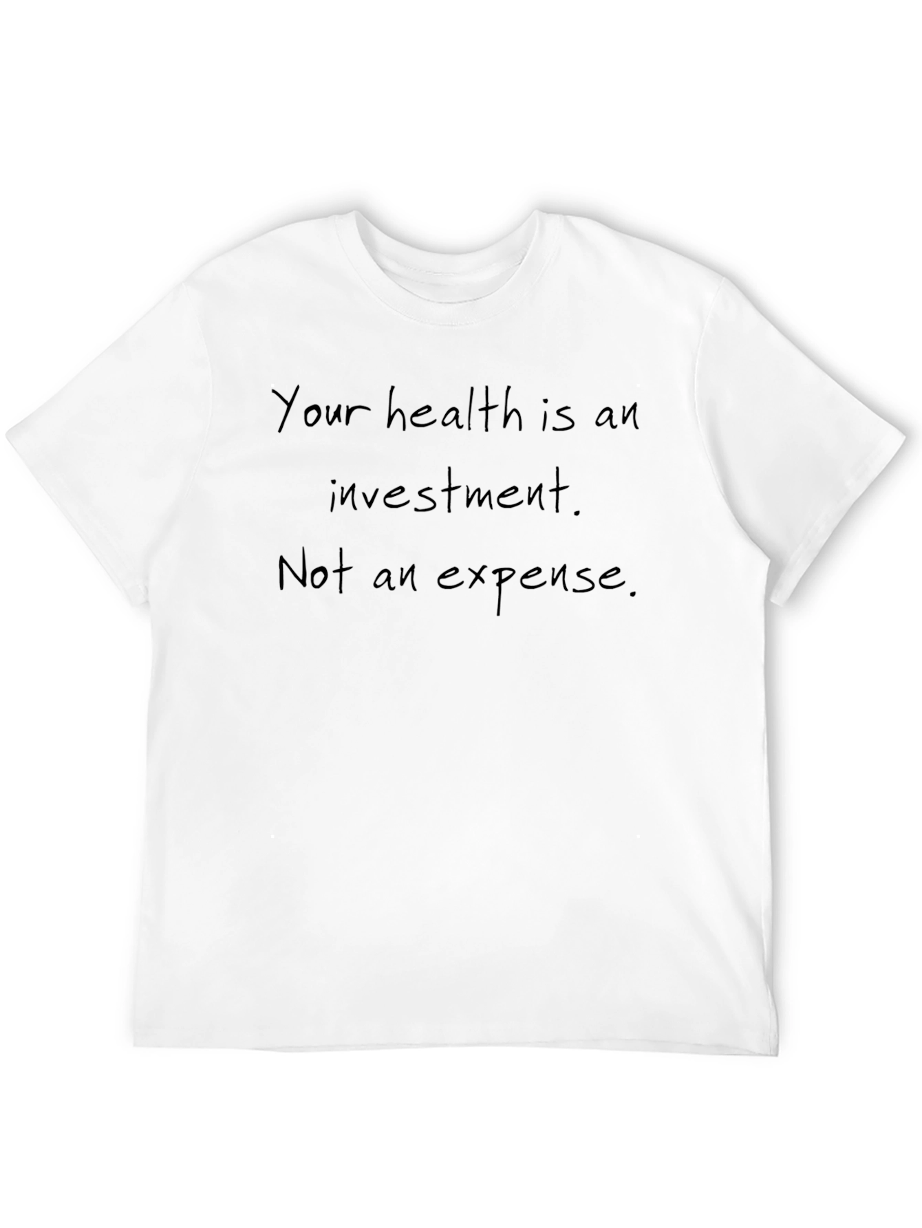 Health Investment Tee - Wellness & Motivation