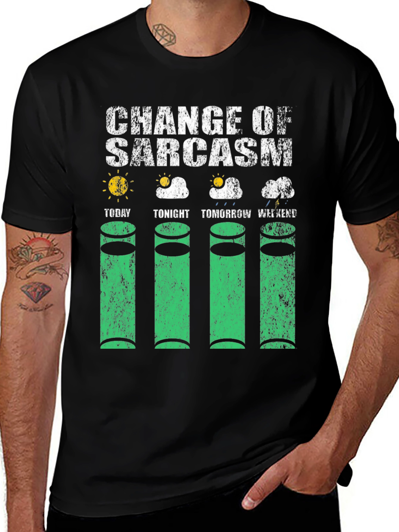 Change of Sarcasm Weather Humor T-Shirt