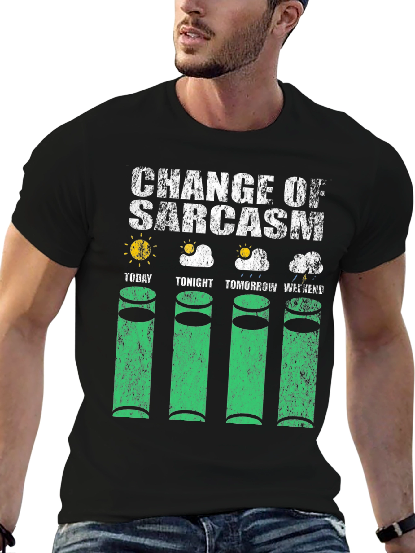 Change of Sarcasm Weather Humor T-Shirt